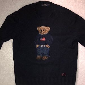 Ralph Lauren Polo Bear wool sweater XL